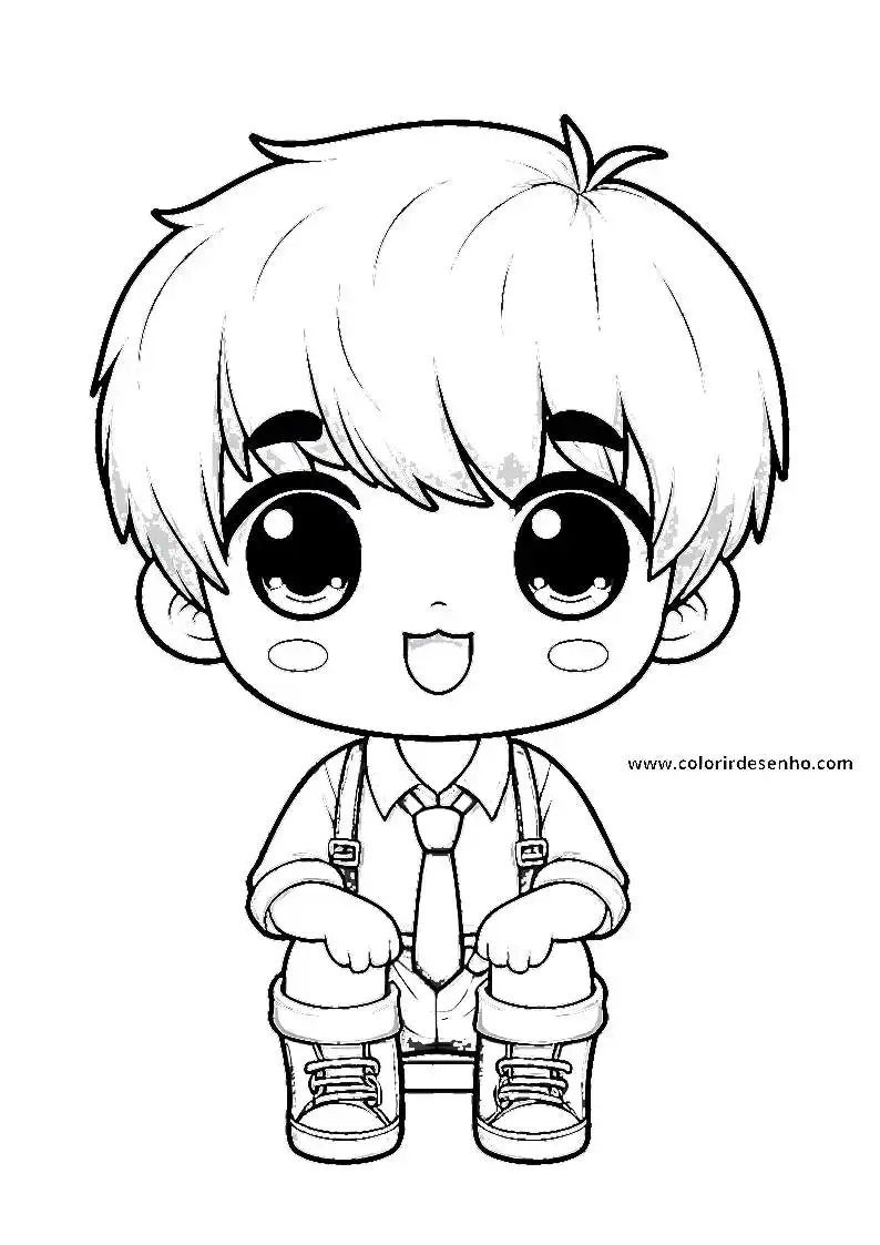 Printable Boy Coloring Pages 7