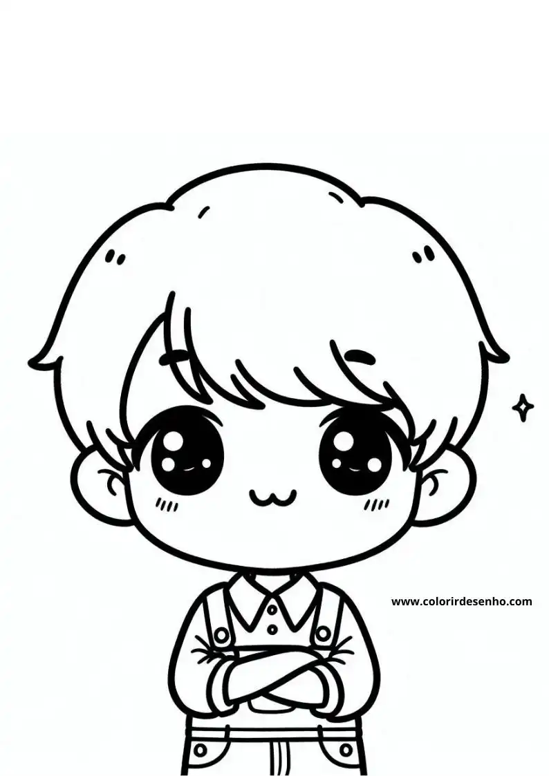 Printable Boy Coloring Pages 8