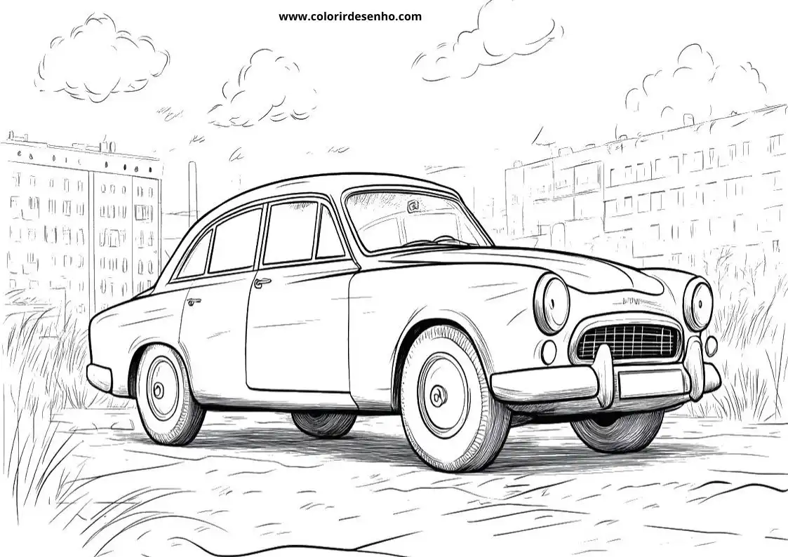 Printable Car Coloring Pages 13