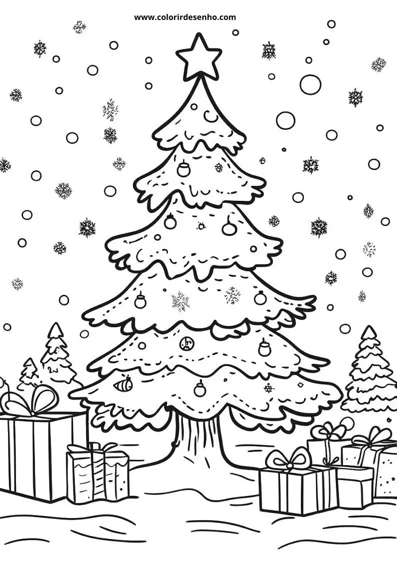 Printable Christmas Coloring Pages 11