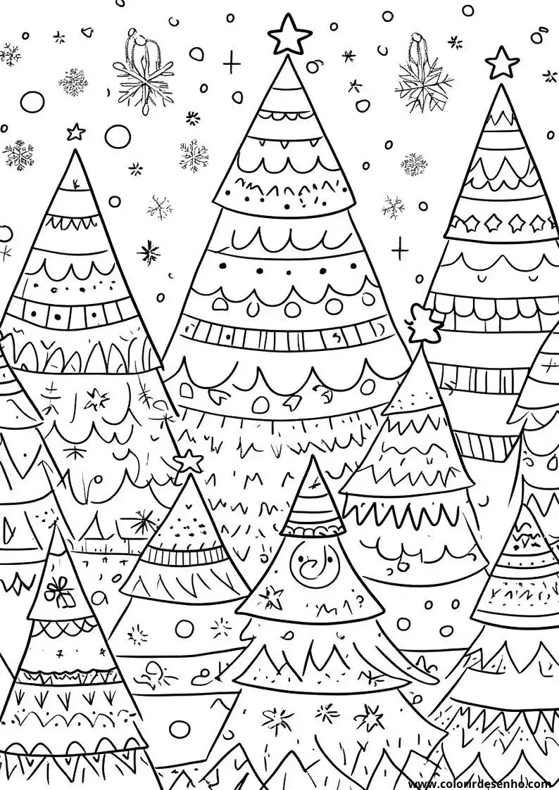Printable Christmas Coloring Pages 14