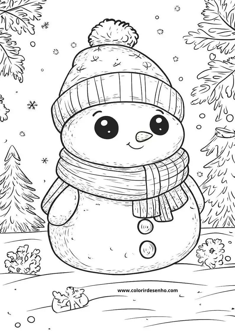 Printable Christmas Coloring Pages 15