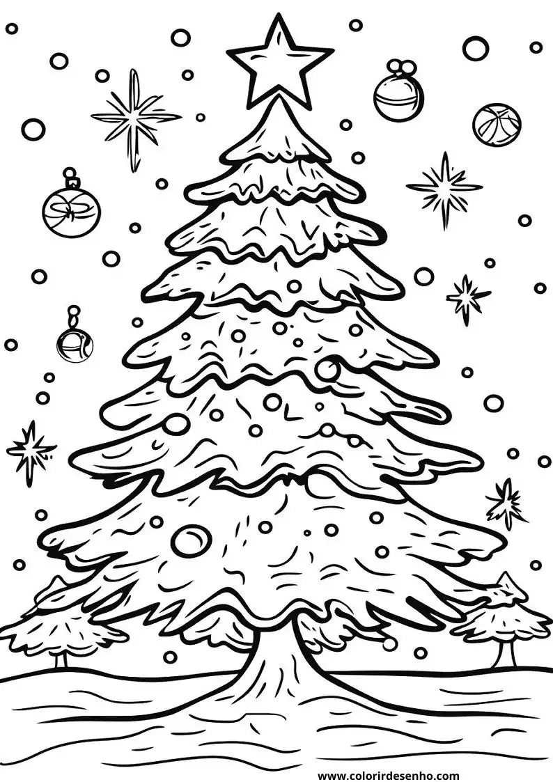 Printable Christmas Coloring Pages 3