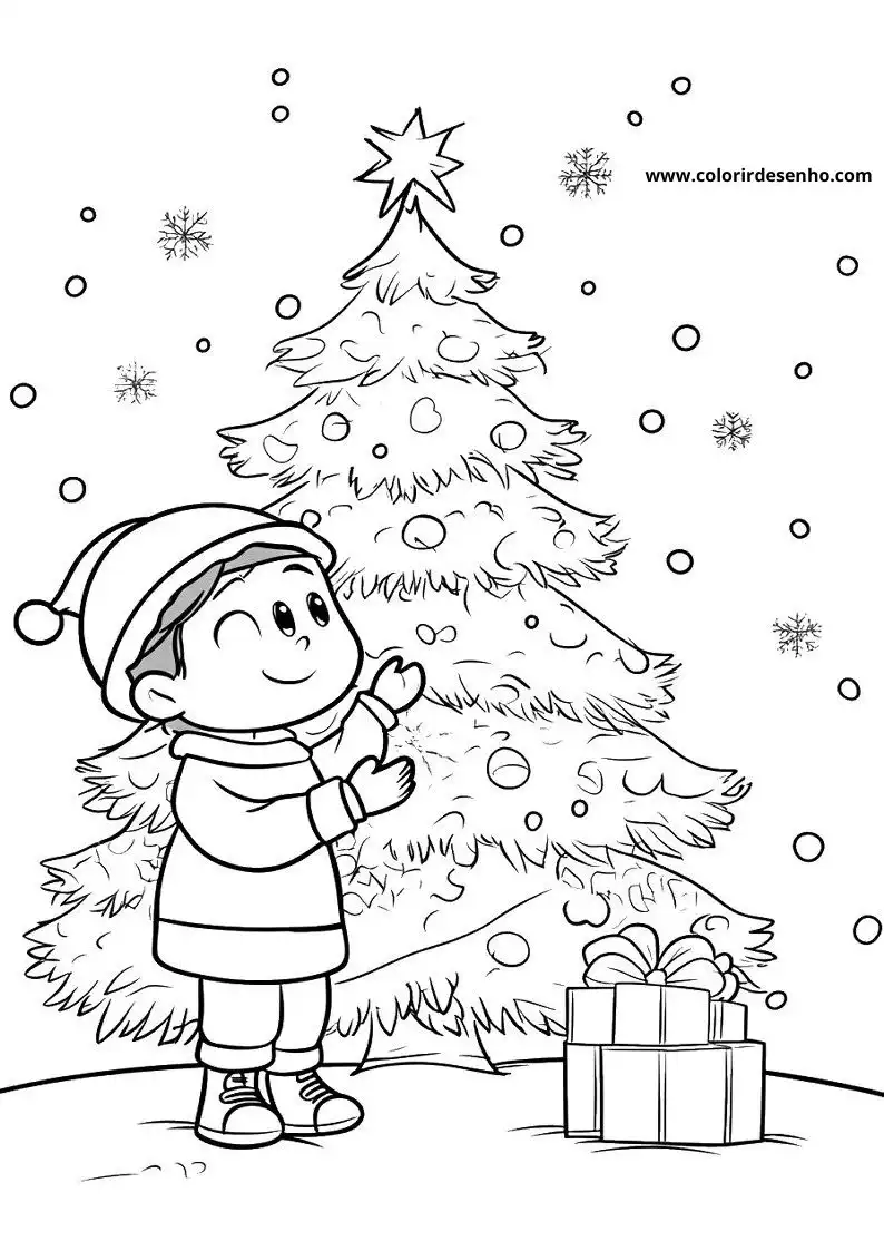 Printable Christmas Coloring Pages 5
