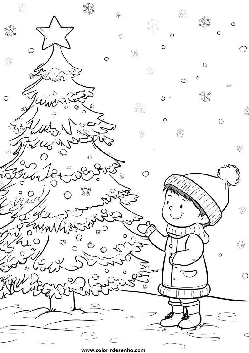 Printable Christmas Coloring Pages 7