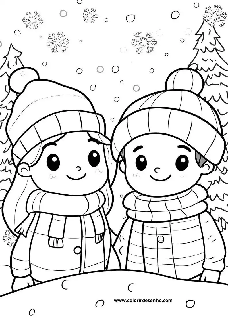 Printable Christmas Coloring Pages 8