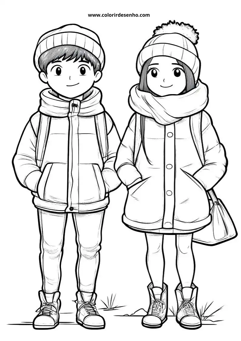 Printable Couples Coloring Pages 3