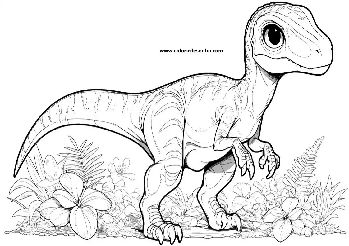Printable Dinosaur Coloring Pages 13