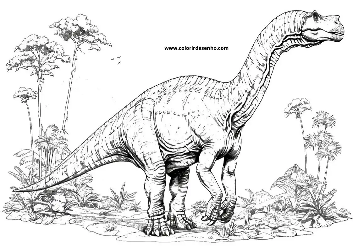 Printable Dinosaur Coloring Pages 8