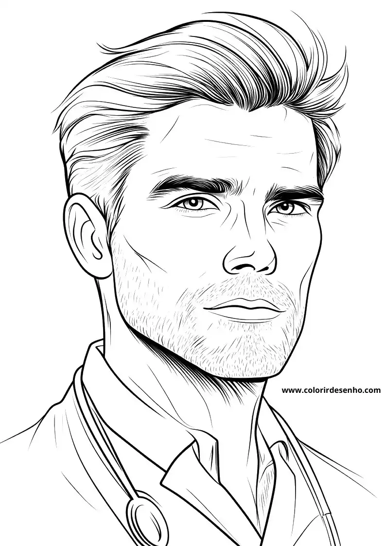 Printable Doctor Coloring Pages 3