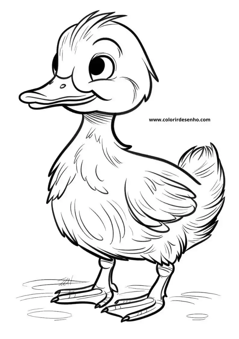 Printable Duck Coloring Pages 13