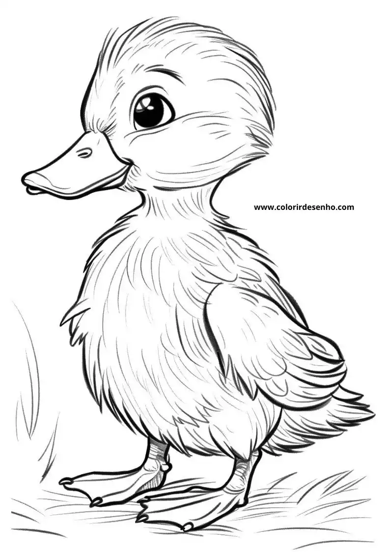 Printable Duck Coloring Pages 8