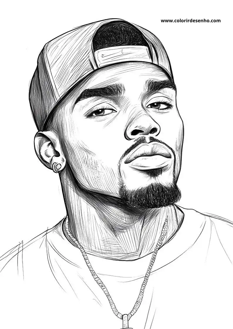 Printable Hip Hop Coloring Pages 11