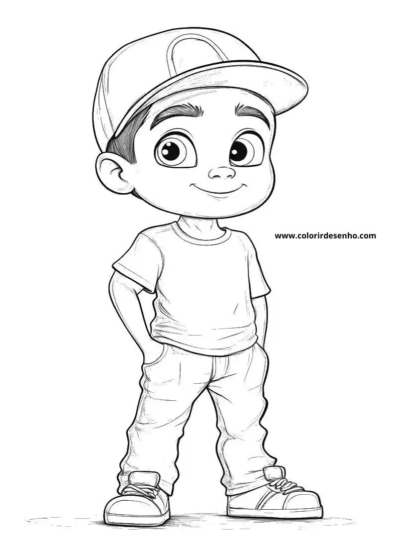 Printable Hip Hop Coloring Pages 14