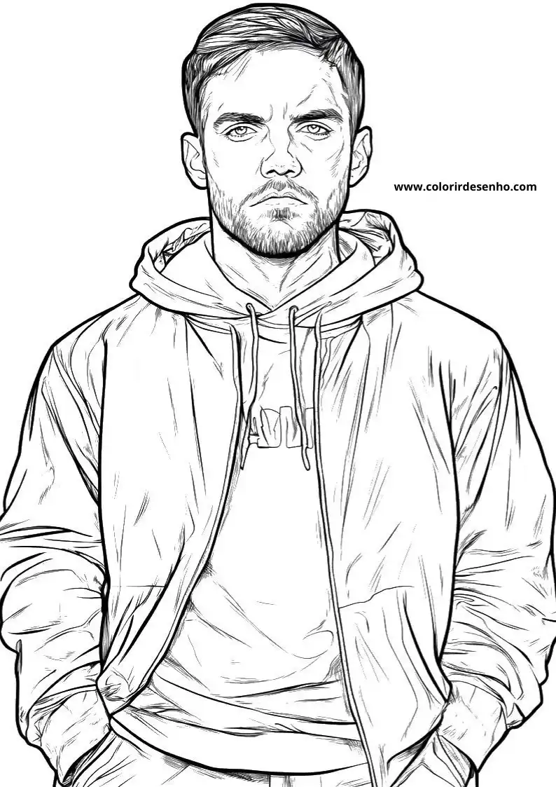 Printable Hip Hop Coloring Pages 15