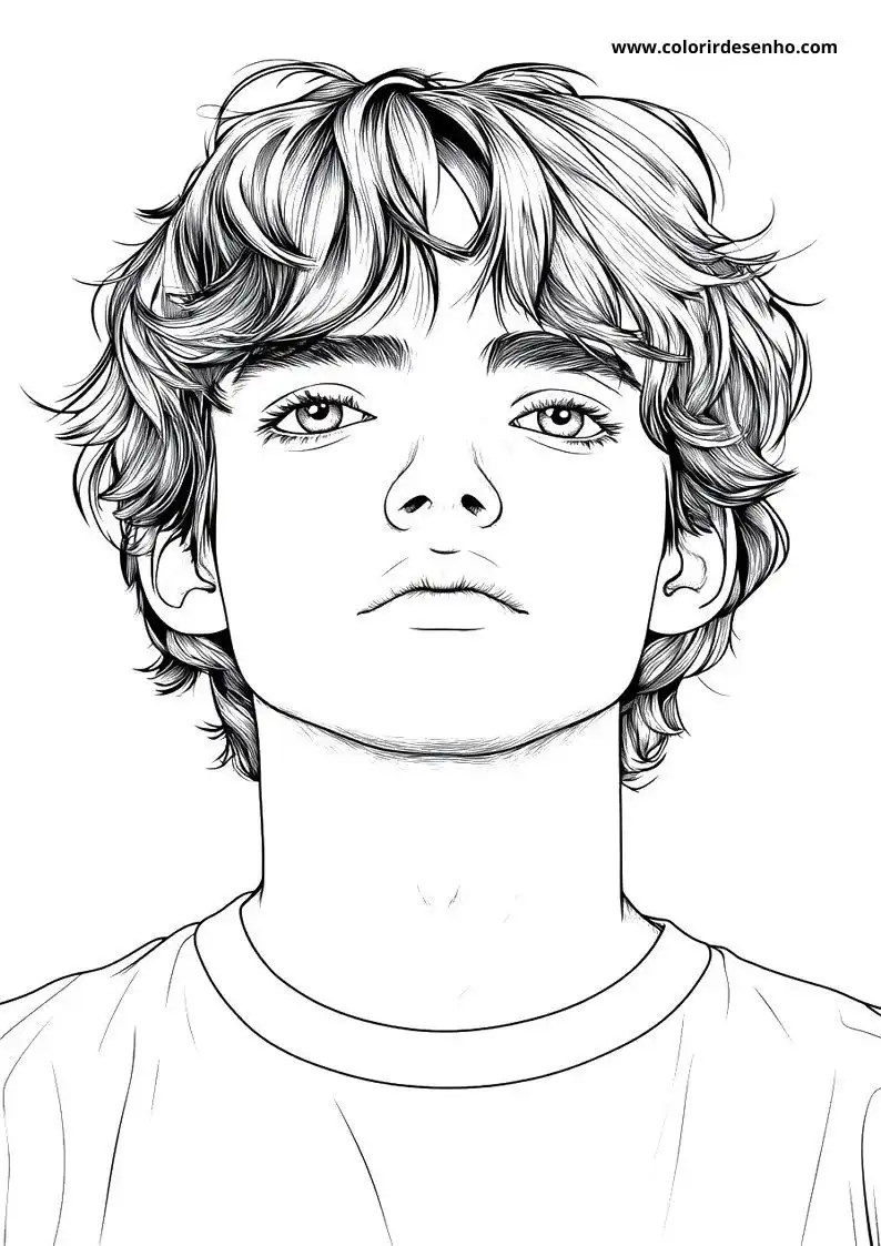 Printable Man Coloring Pages 6