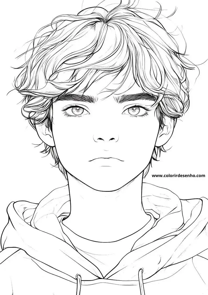 Printable Man Coloring Pages 8