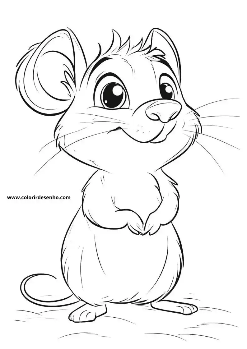 Printable Mouse Coloring Pages 10