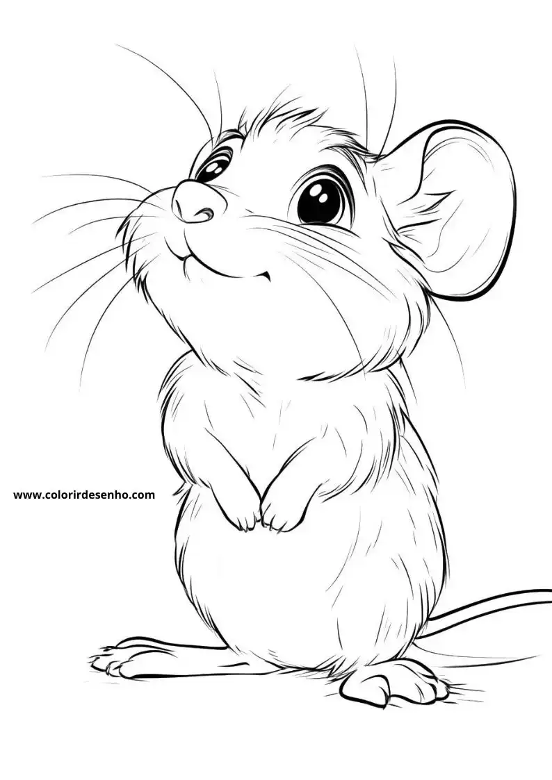 Printable Mouse Coloring Pages 5
