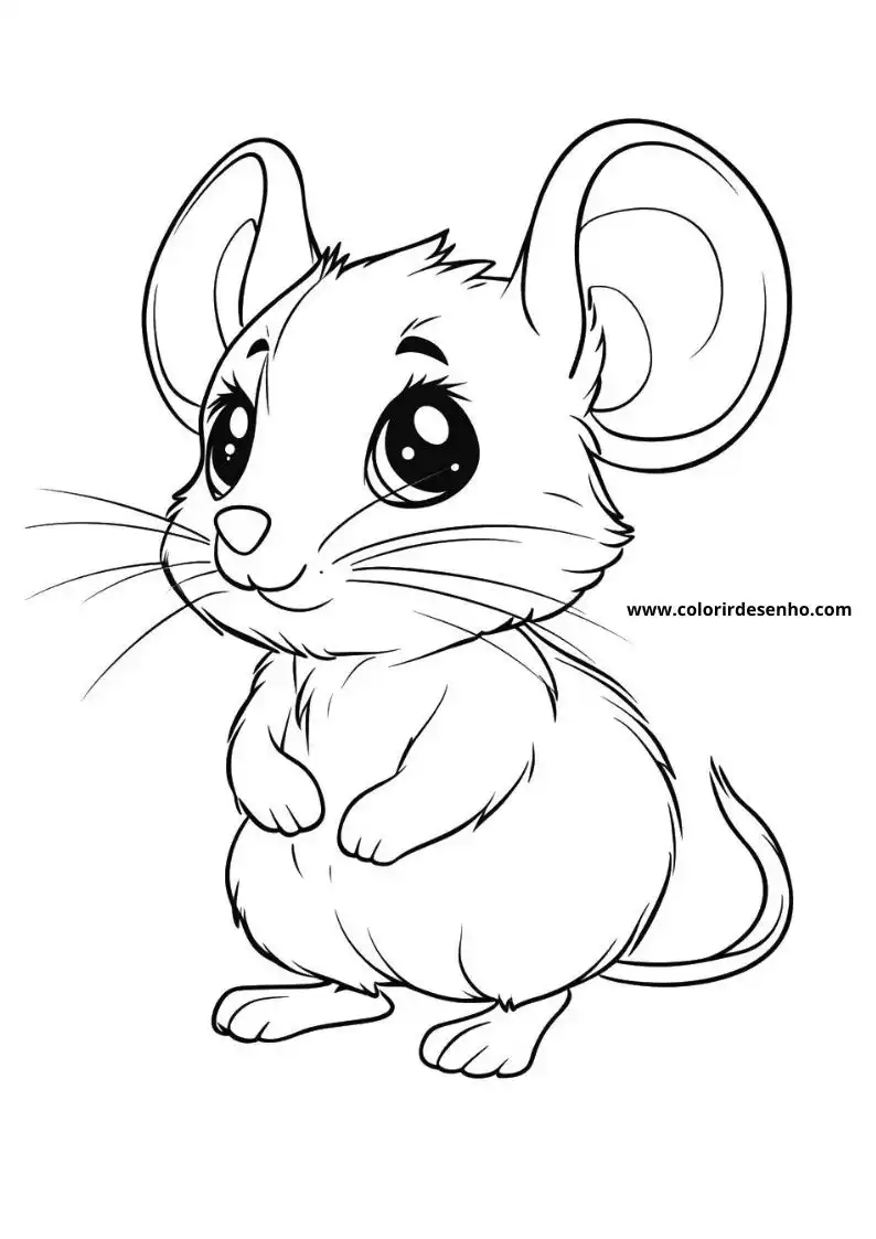 Printable Mouse Coloring Pages 7