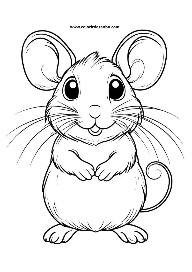 Printable Mouse Coloring Pages 8