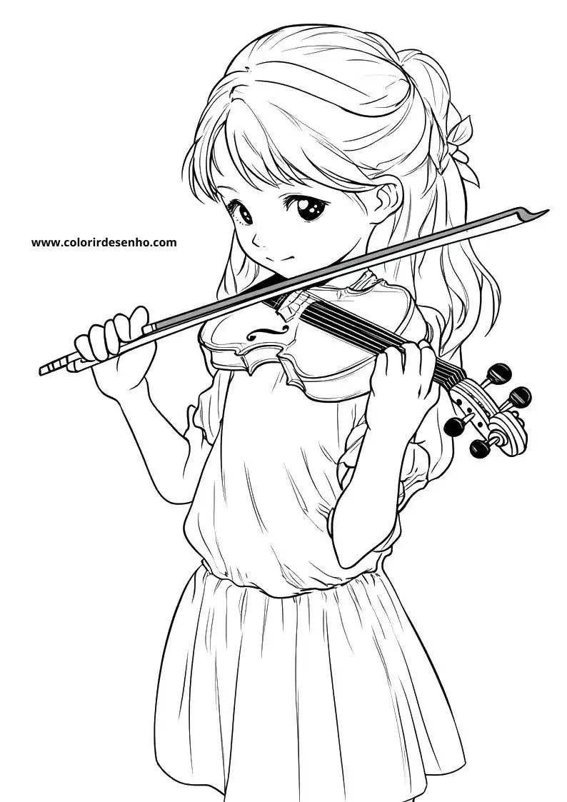 Printable Music Coloring Pages 10