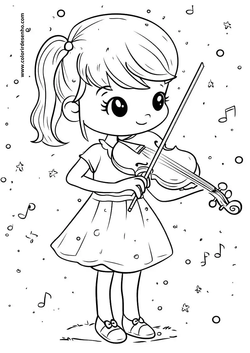Printable Music Coloring Pages 12