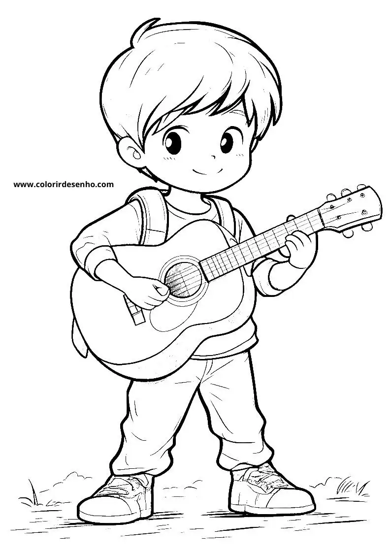 Printable Music Coloring Pages 3
