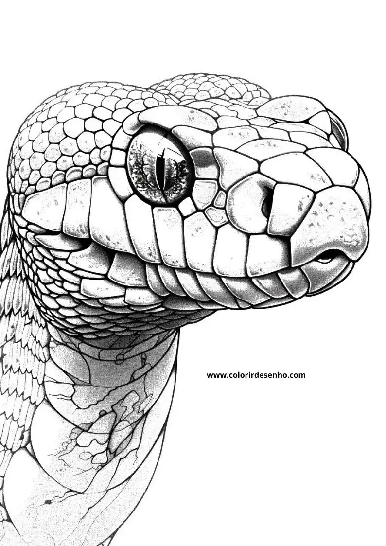 Printable Snake Coloring Pages 3