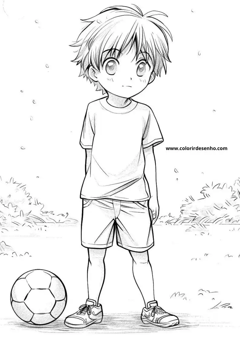 Printable Soccer Coloring Pages 11