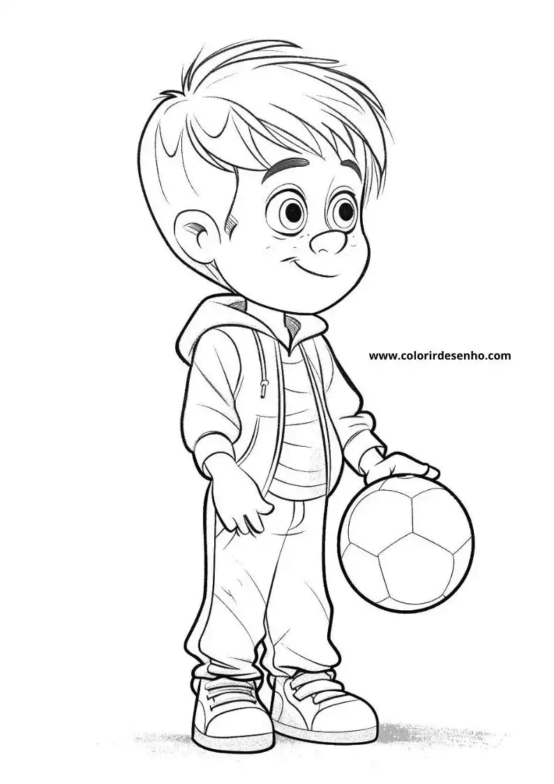 Printable Soccer Coloring Pages 25