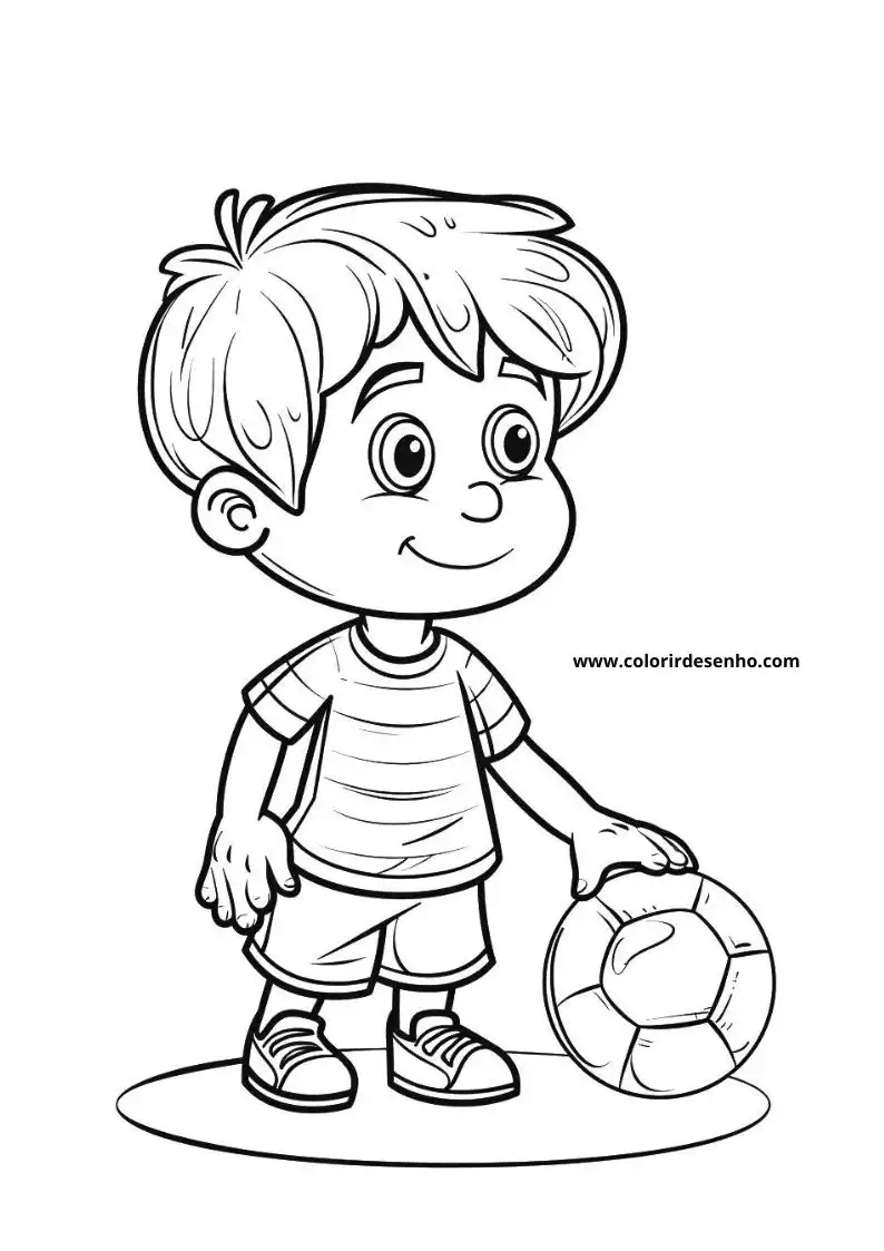 Printable Soccer Coloring Pages 3