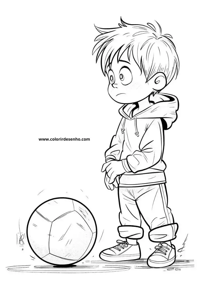 Printable Soccer Coloring Pages 5
