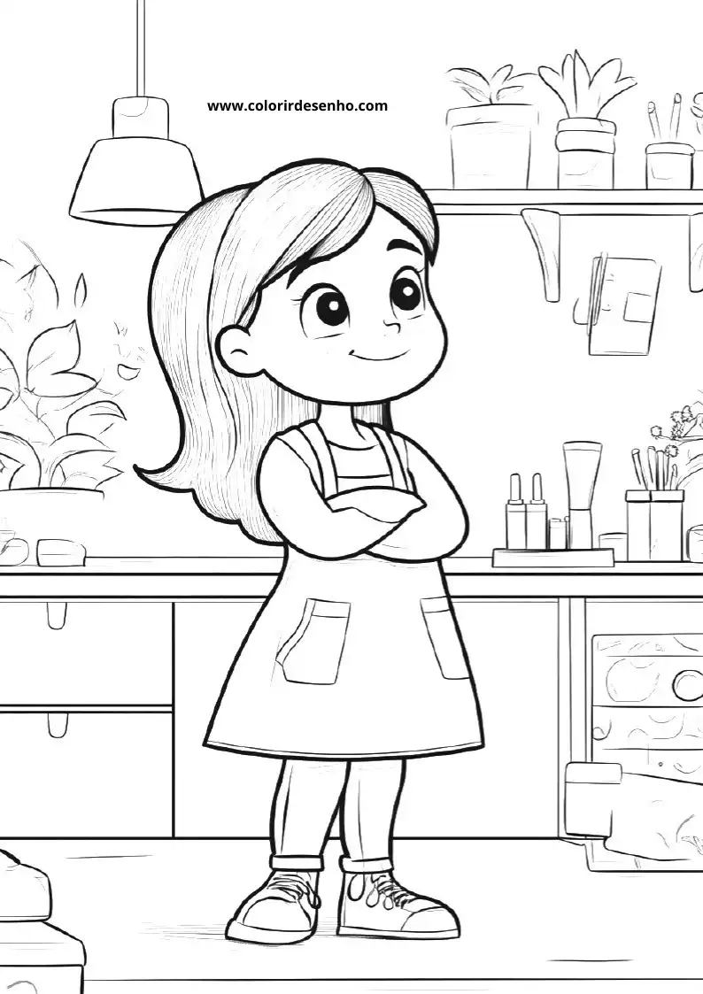 Printable Teacher Coloring Pages 13