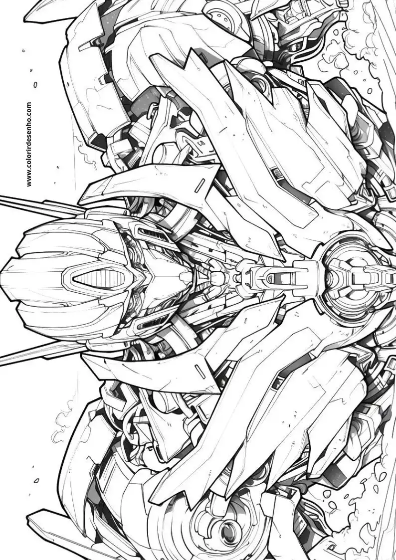 Printable Transformers Coloring Pages 4