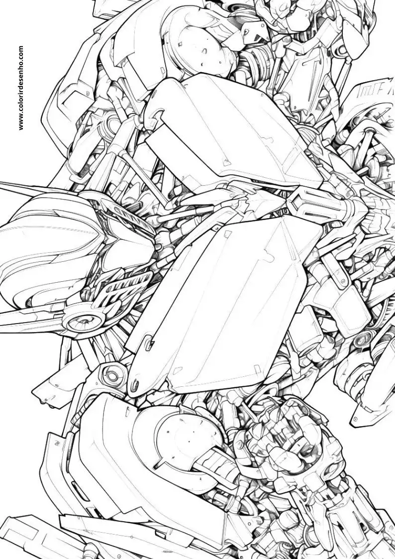 Printable Transformers Coloring Pages 9