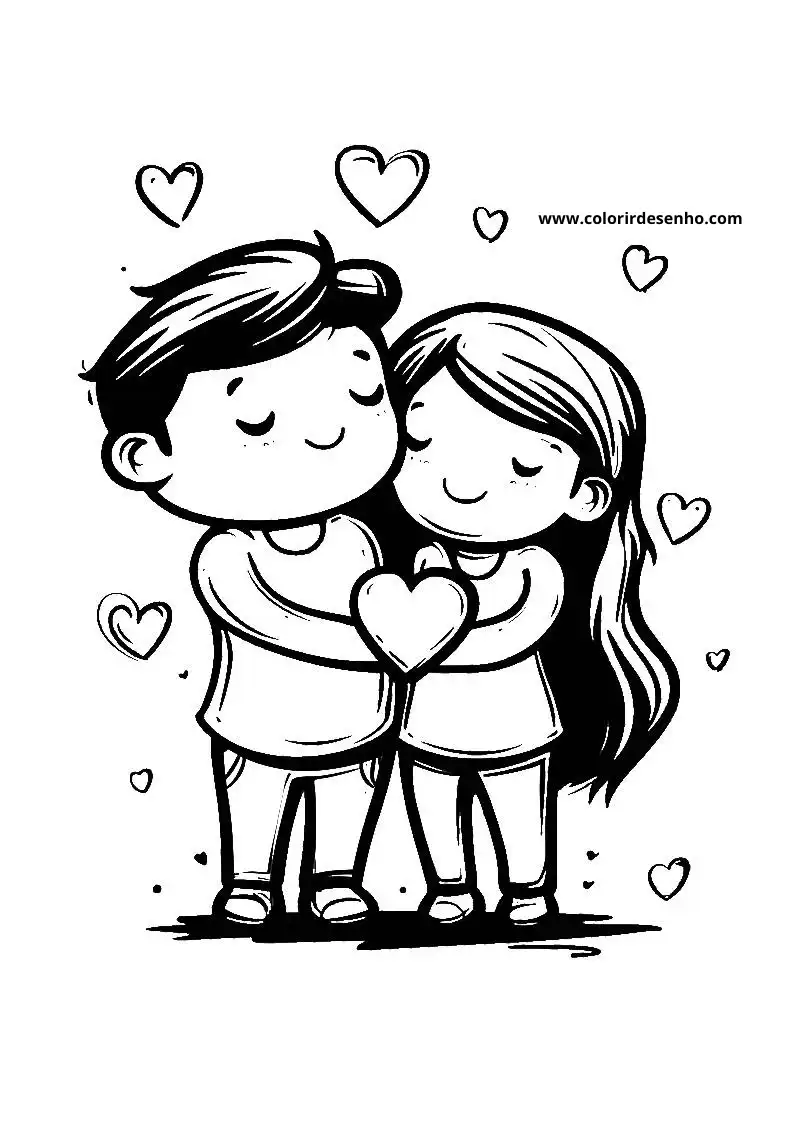 Printable Valentine’s Day Coloring Pages 4