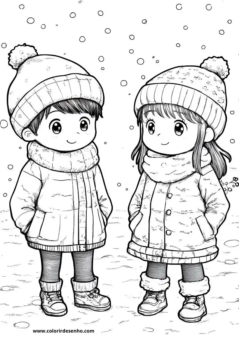 Realistic Christmas Coloring Pages 4
