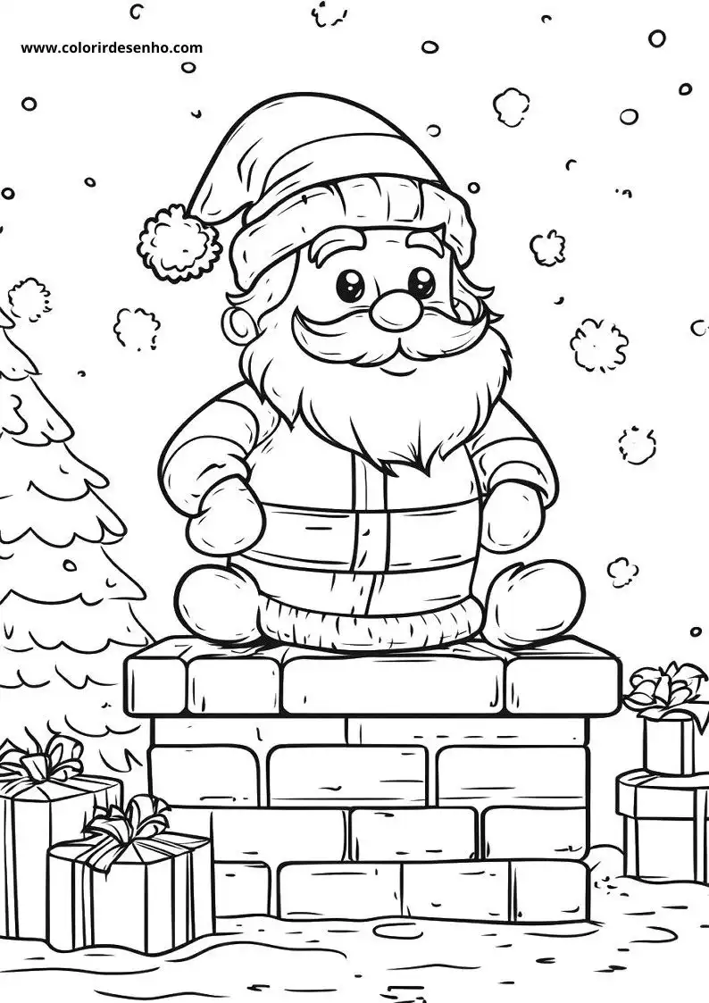 Realistic Christmas Coloring Pages 8