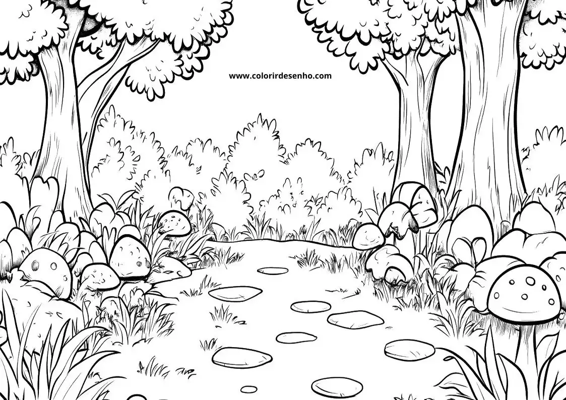 Realistic Garden Coloring Pages 119