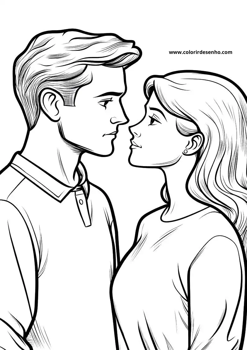 Realistic Valentine’s Day Coloring Pages 10