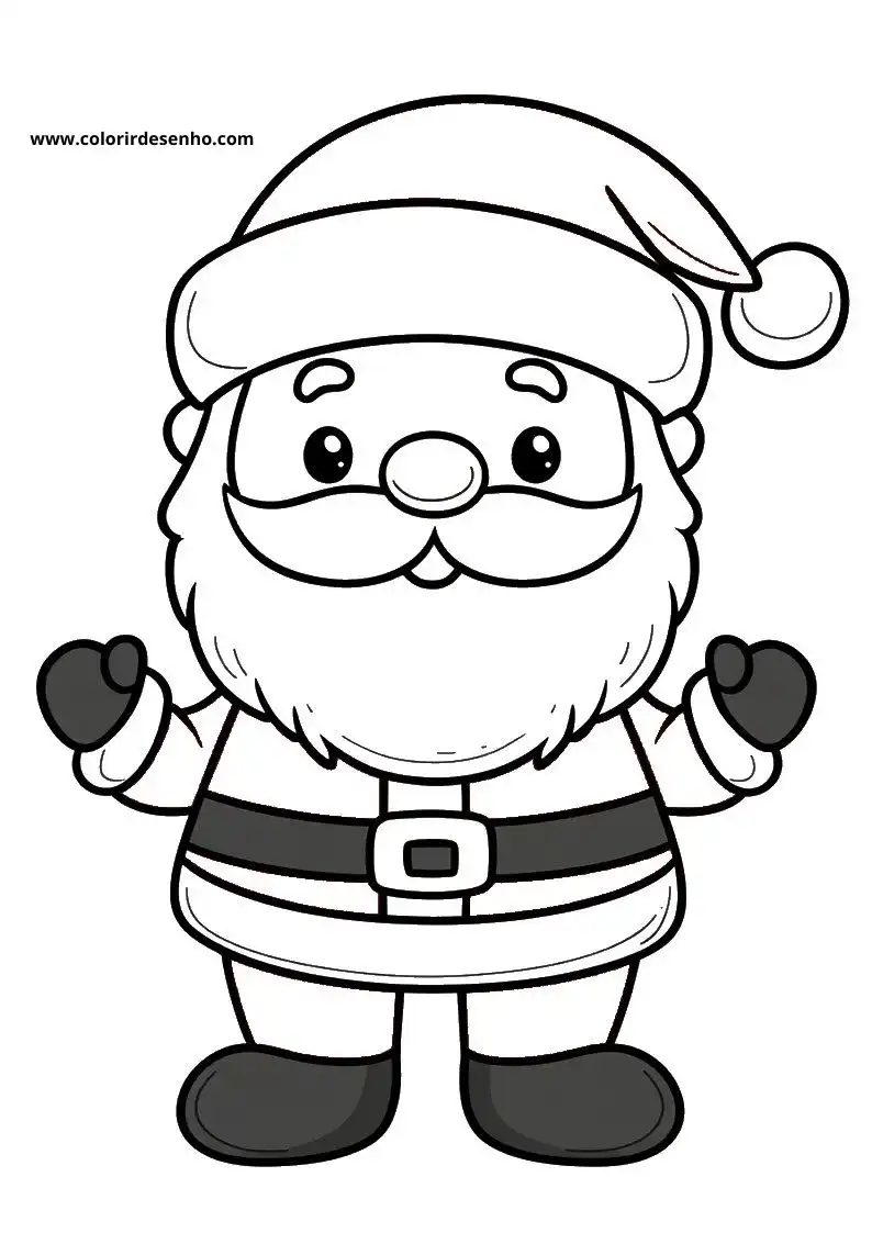 Santa Claus Coloring Pages For All Ages 11