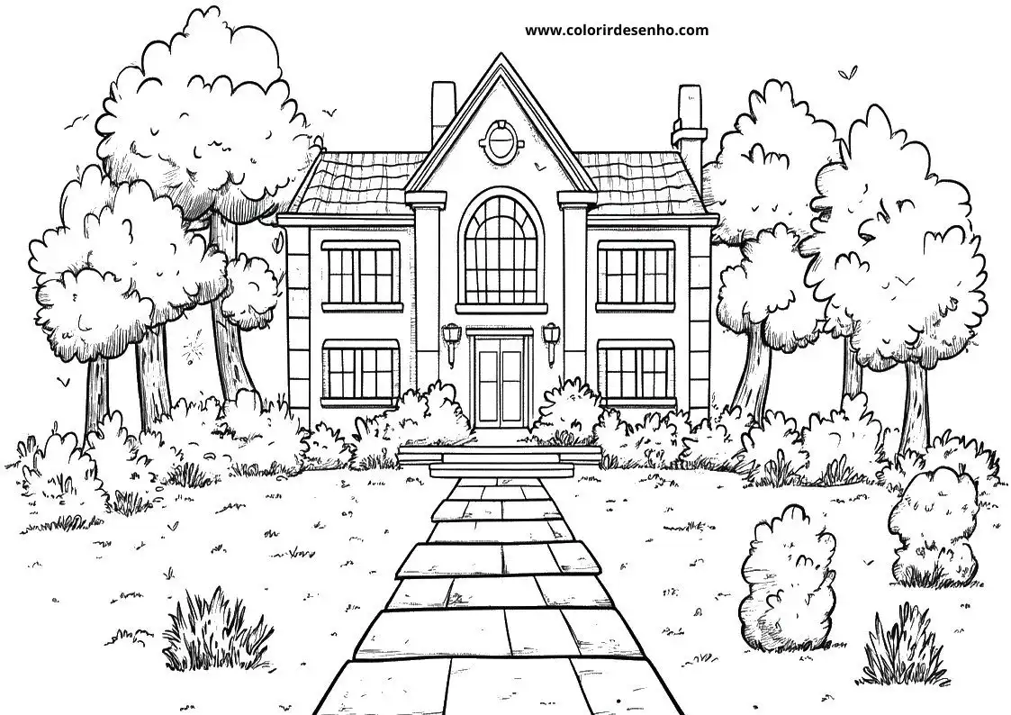 School Coloring Pages For All Ages 5