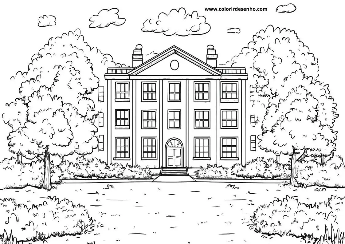 School Coloring Pages For All Ages 8