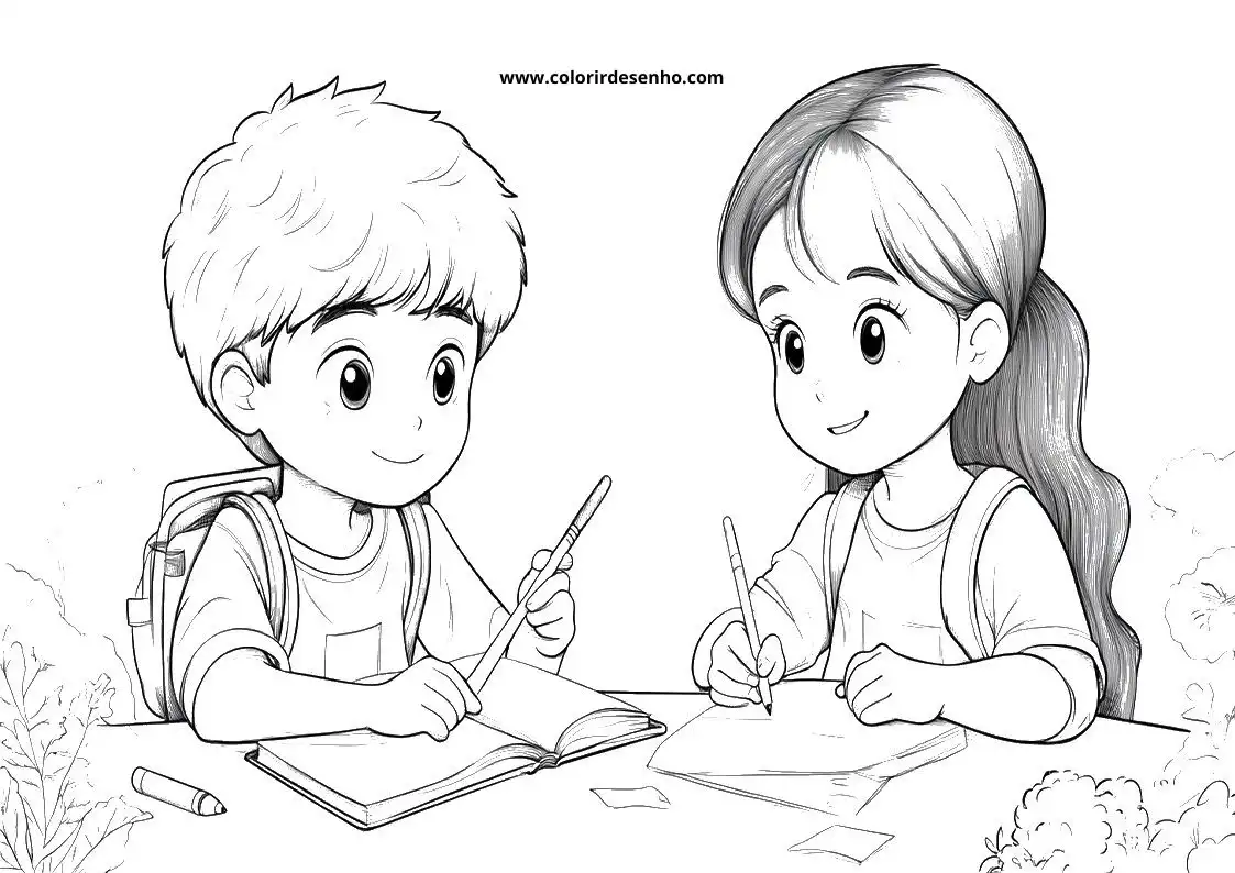 School Coloring Pages For Kids And Adults 6
