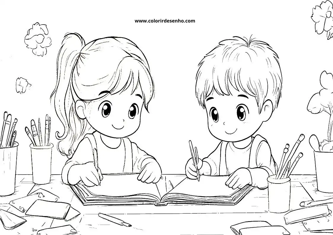 School Coloring Sheet 11