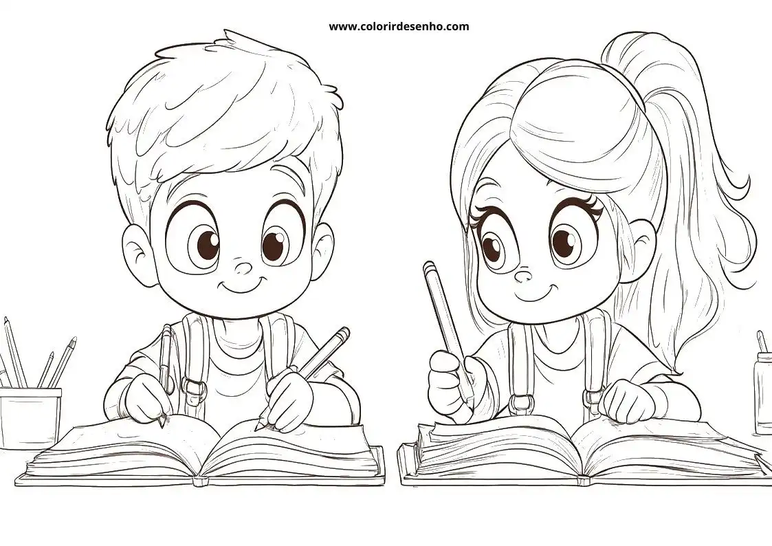 School Coloring Sheet 6