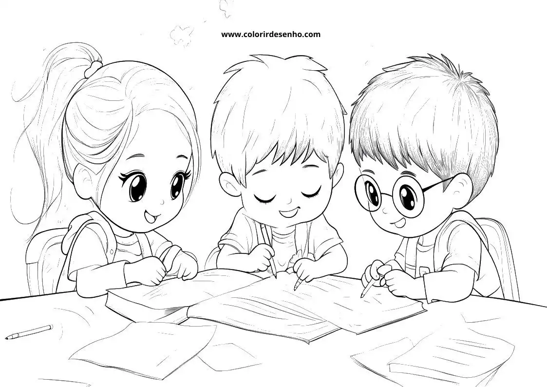 School Coloring Sheet 8