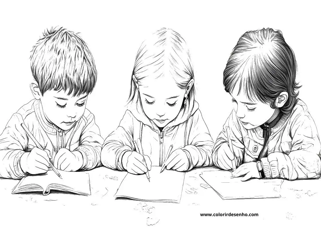 School Drawing For Kids To Color 11