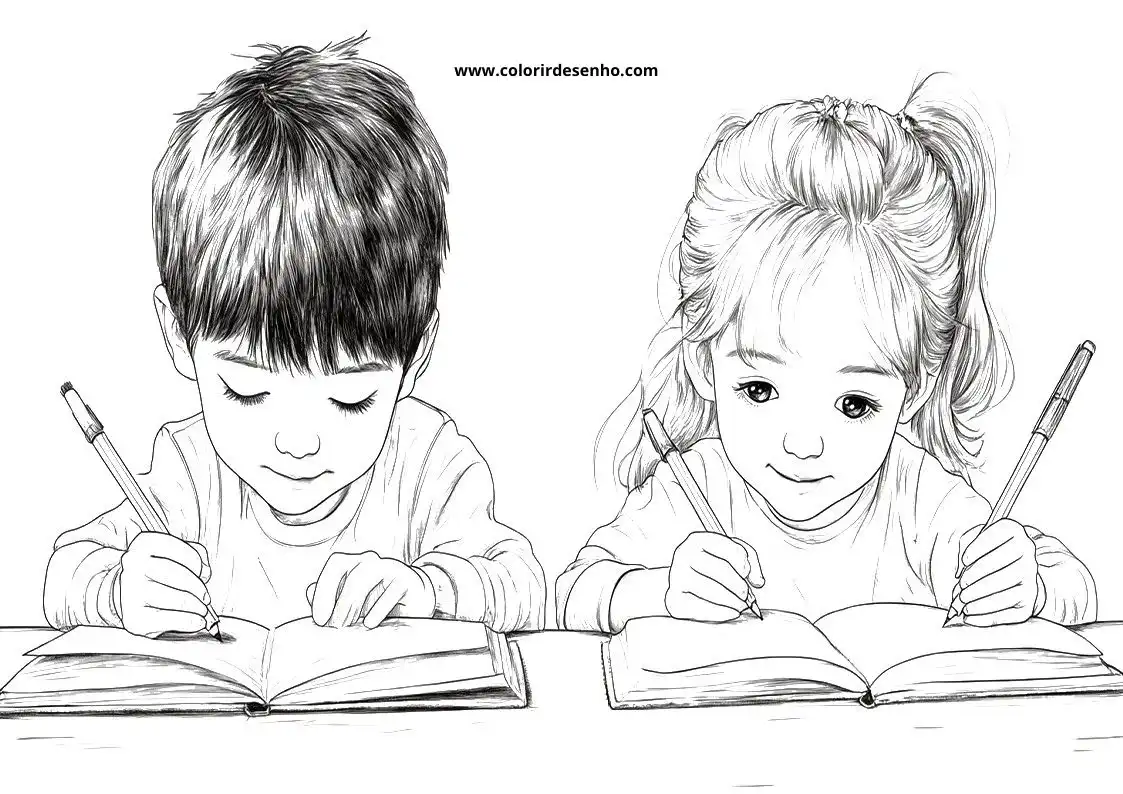 School Drawing For Kids To Color 12
